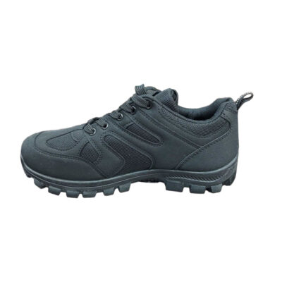 Φτηνά παπούτσια Λάρισα, μαύρα sneakers πεζοπορίας