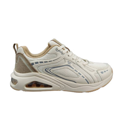 Ανδρικό Αθλητικό Sneaker με Αεροθάλαμο - Μπεζ/Εκρού Λάρισα-eshop