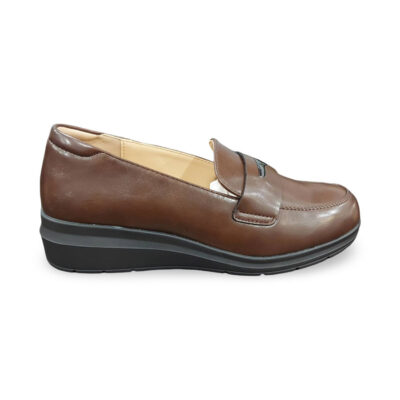 Γυναικείο Μοκασίνι - Loafer Καφέ Λάρισα-eshop