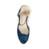 Γυναικείες Πλατφόρμες Suede - Navy Blue Λάρισα-eshop