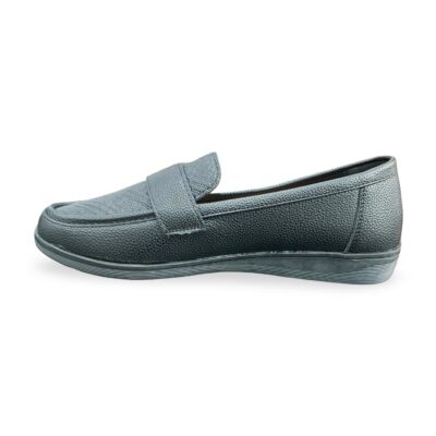 Γυναικεία Μοκασίνια - Loafers - Μαύρο & Σκούρο Μπλε Λάρισα-eshop