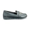 Γυναικεία Μοκασίνια - Loafers - Μαύρο & Σκούρο Μπλε Λάρισα-eshop