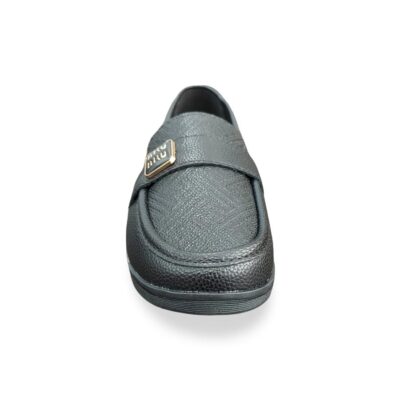 Γυναικεία Μοκασίνια - Loafers - Μαύρο & Σκούρο Μπλε Λάρισα-eshop