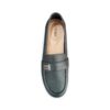 Γυναικεία Μοκασίνια - Loafers - Μαύρο & Σκούρο Μπλε Λάρισα-eshop