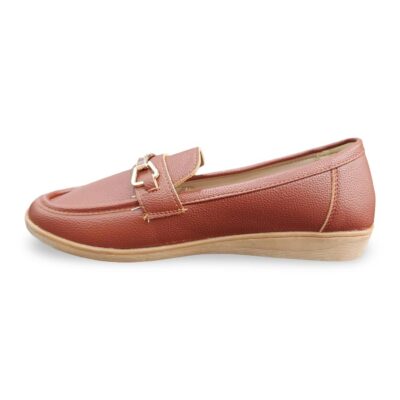 Γυναικεία Μαλακά Μοκασίνια - Loafers - Μαύρο & Καφέ Λάρισα-eshop