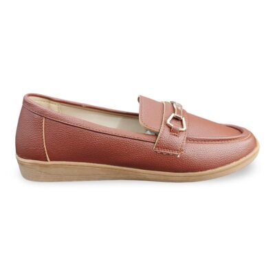 Γυναικεία Μαλακά Μοκασίνια - Loafers - Μαύρο & Καφέ Λάρισα-eshop