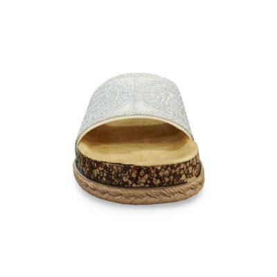 Γυναικείες Παντόφλες - Γκρι/Ασημί Λάρισα-eshop