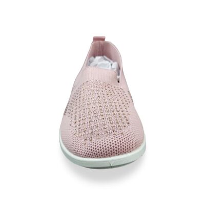 Γυναικείο Παπούτσι Slip-On με Λάστιχο - Ροζ Λάρισα-eshop