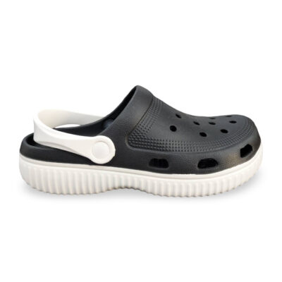 Γυναικεία Clogs - Μαύρο/Μπεζ Λάρισα-eshop