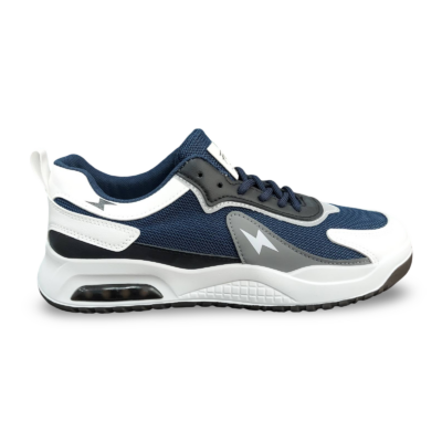 Ανδρικά Σπορ Sneakers - Μπλε-Άσπρο & Μαύρο-Πορτοκαλί Λάρισα-eshop