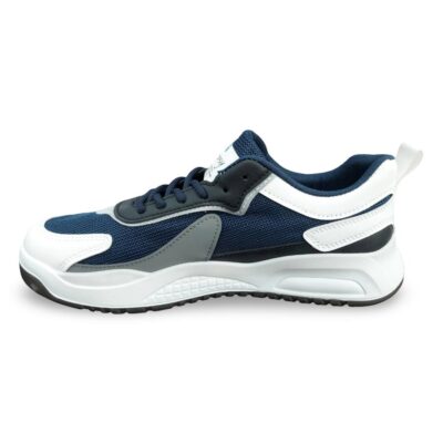 Ανδρικά Σπορ Sneakers - Μπλε-Άσπρο & Μαύρο-Πορτοκαλί Λάρισα-eshop