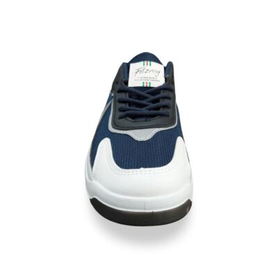 Ανδρικά Σπορ Sneakers - Μπλε-Άσπρο & Μαύρο-Πορτοκαλί Λάρισα-eshop