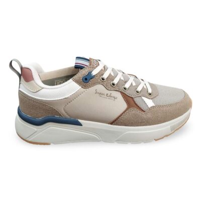 Ανδρικά Αθλητικά Παπούτσια Sneakers - Μπεζ Λάρισα-eshop