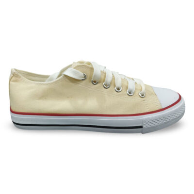 Γυναικεία Πάνινα Παπούτσια Sneakers - Κίτρινο Λάρισα-eshop
