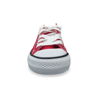 Γυναικεία Πάνινα Παπούτσια Sneakers - Κόκκινο Λάρισα-eshop