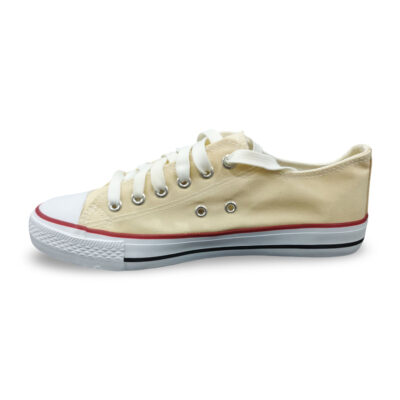 Γυναικεία Πάνινα Παπούτσια Sneakers - Κίτρινο Λάρισα-eshop