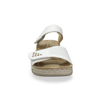 Γυναικεία Πέδιλα με Velcro - Λευκό Λάρισα-eshop