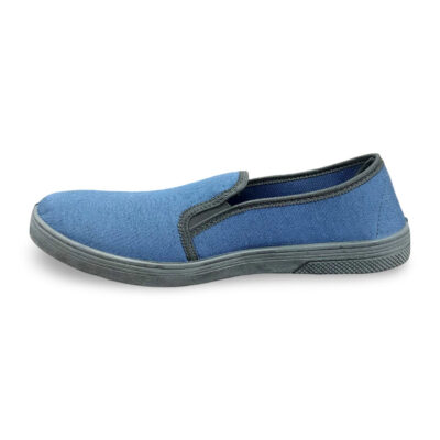 Ανδρικά Πάνινα Παπούτσια Slip-On - Μπλε Λάρισα-eshop