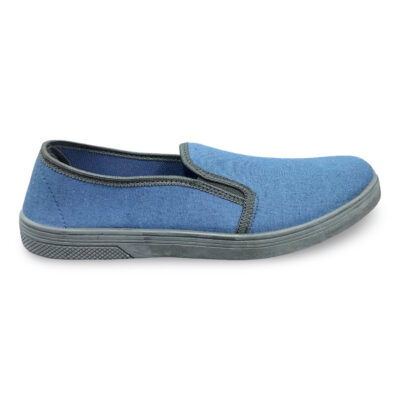 Ανδρικά Πάνινα Παπούτσια Slip-On - Μπλε Λάρισα-eshop