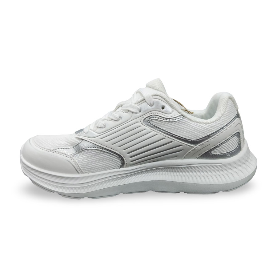 Γυναικεία Αθλητικά Παπούτσια Sneakers - Λευκό / Μαύρο Λάρισα-eshop