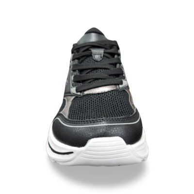 Γυναικεία Αθλητικά Παπούτσια Sneakers - Λευκό / Μαύρο Λάρισα-eshop