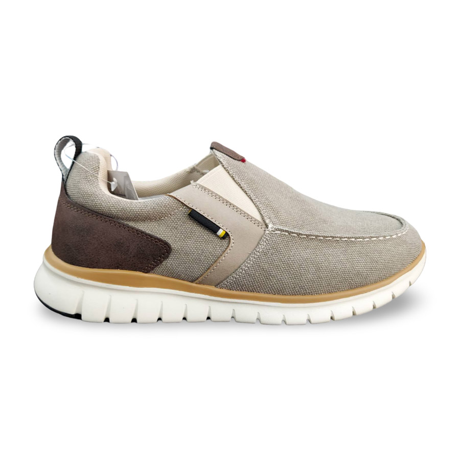 Ανδρικά Slip-On Loafers - Μπεζ / Καφέ Λάρισα-eshop