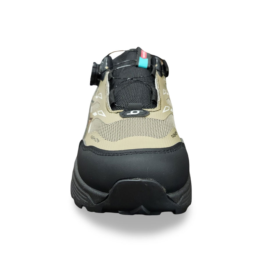 Ανδρικά Αθλητικά Sneakers με Περιστροφικό Κούμπωμα - Μπεζ Λάρισα-eshop