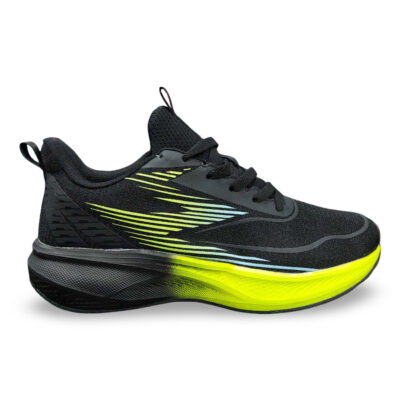 Ανδρικά Αθλητικά Sneakers - Μαύρο / Πράσινο Λάρισα-eshop